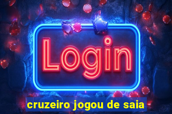 cruzeiro jogou de saia